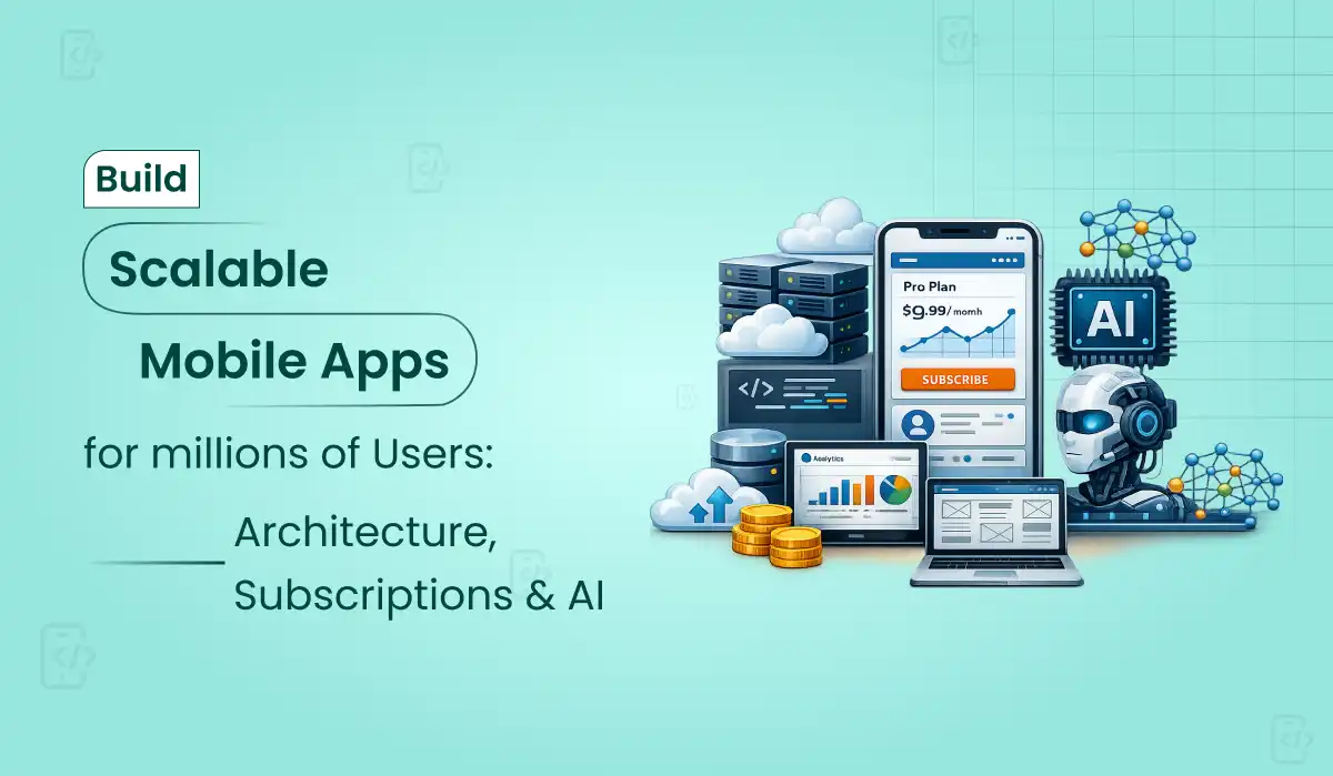 How to Build a Scalable Mobile App for Millions of Users in 2026: Architecture, In-App Subscriptions & AI Features