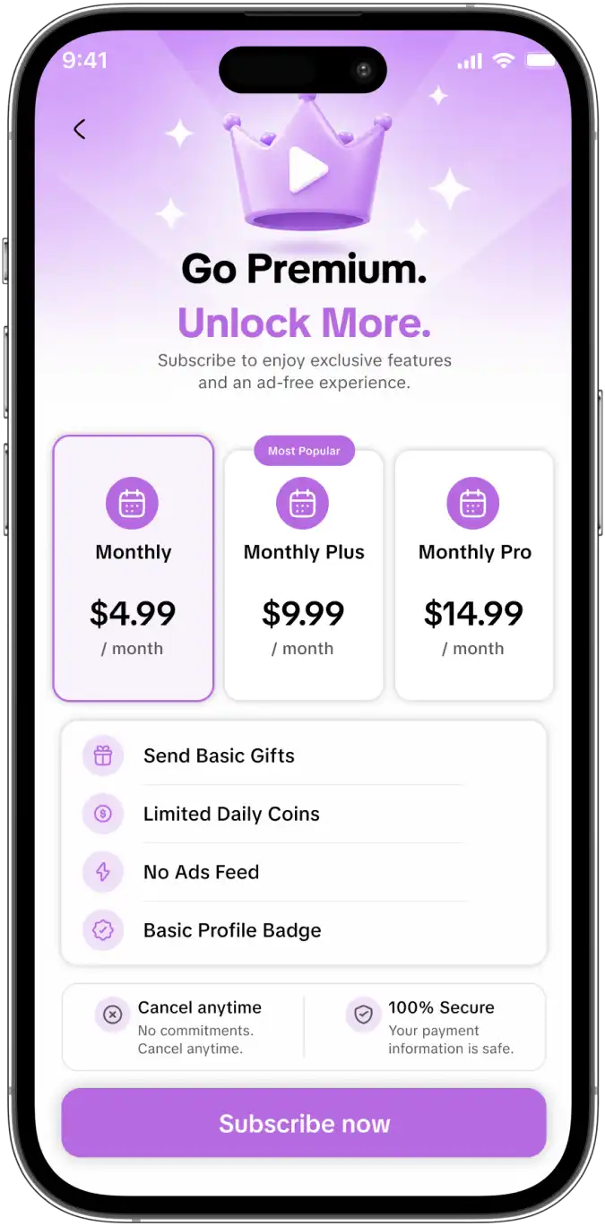 Go Premium, Unlock More