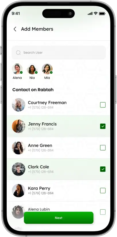 add members