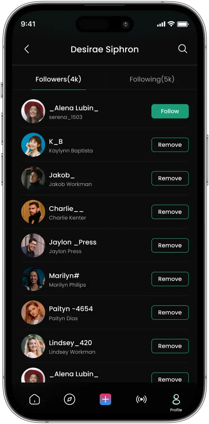 Followers & Audience