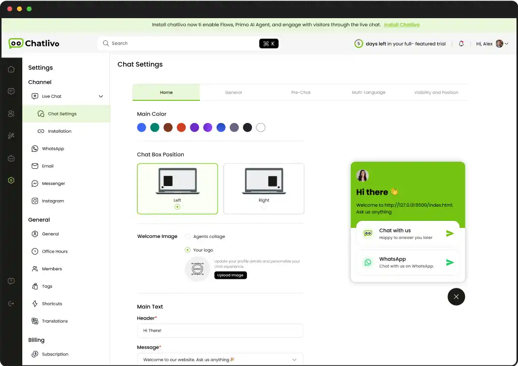 Email / Gmail integration