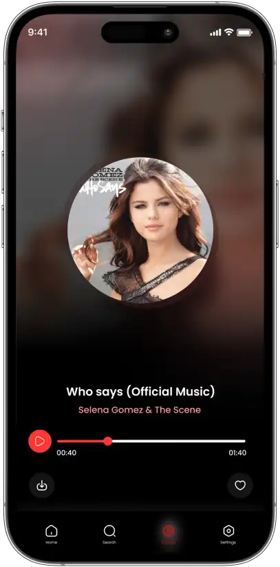 JanZone Music explore screen