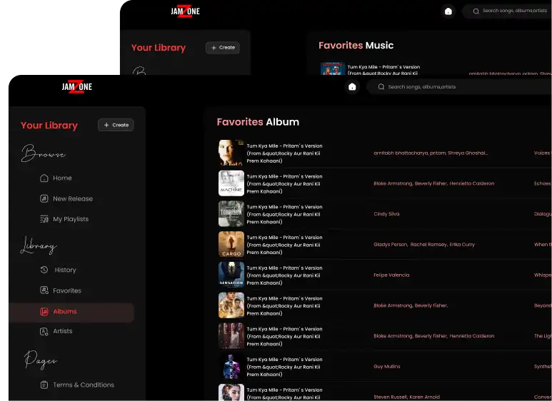 JanZone Music Web Platform