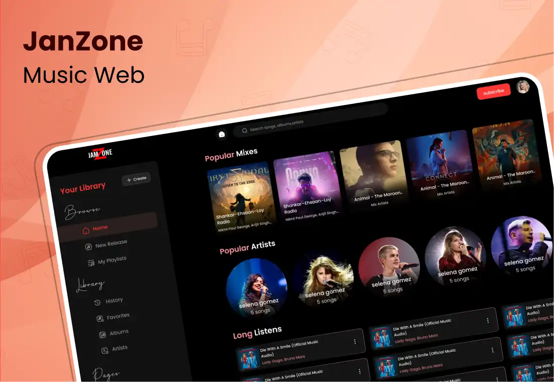 Janzone Website Platform