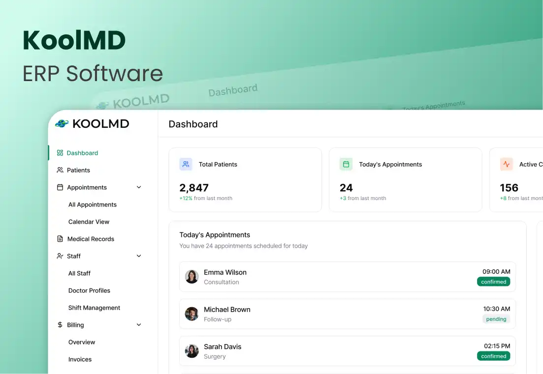 KoolMD EMR platform