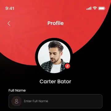 janzone music profile screen