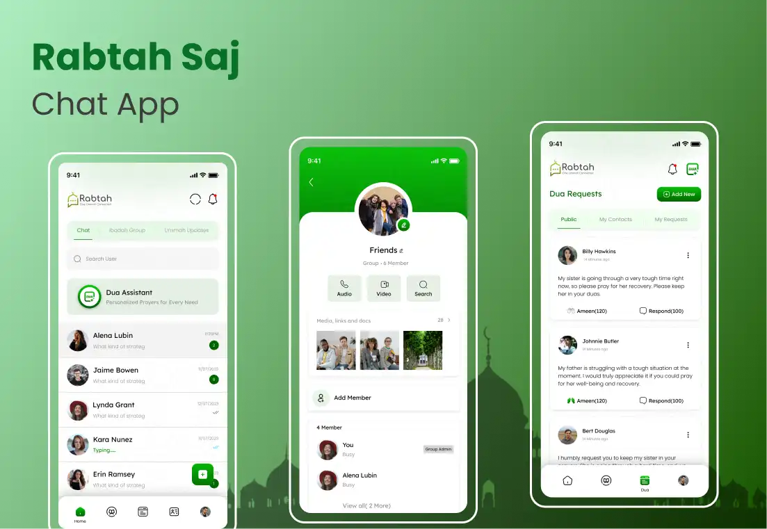 rabtah saj chat app
