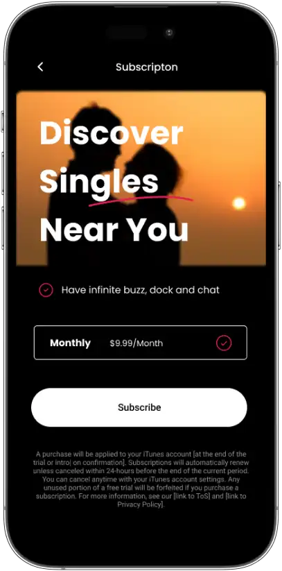 Pro Access subscription plans screen