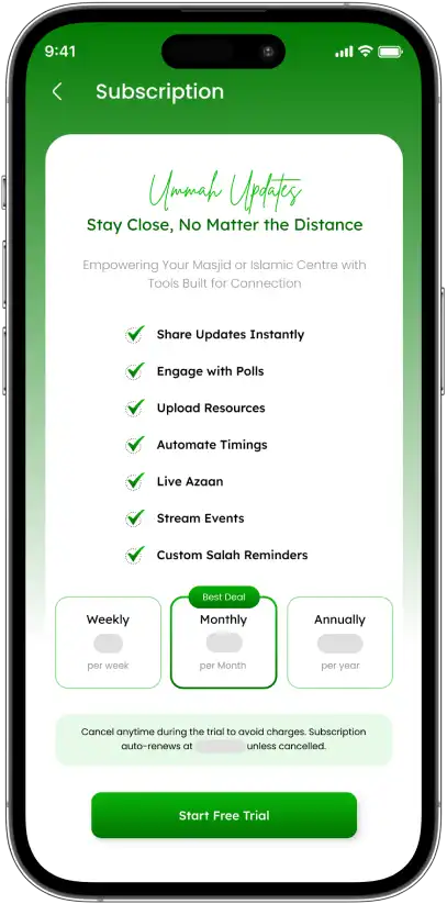 Subscription Plans