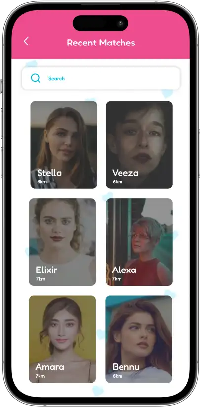 Recent mum matches grid